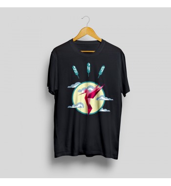 Hummingbird printed t-shirt