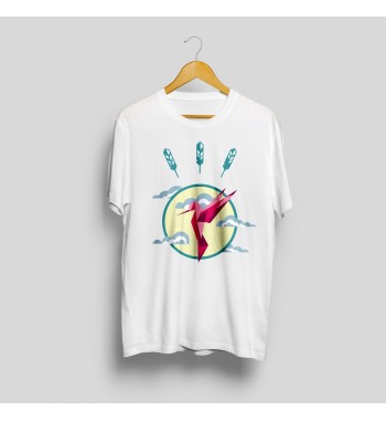 Hummingbird printed t-shirt